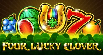 Four Lucky Clover game tile