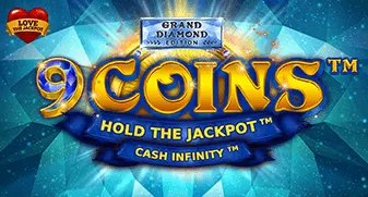 9 Coins Grand Diamond Love the Jackpot game tile