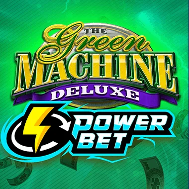 The Green Machine Deluxe Power Bet game tile