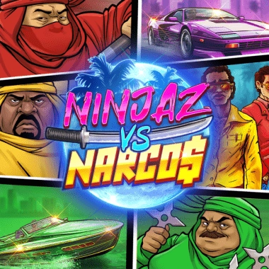 Ninjaz vs Narcos game tile