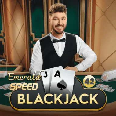 Speed Blackjack 42 - Emerald game tile