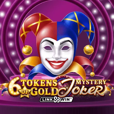 6 Tokens of Gold: Mystery Joker Link&Win game tile