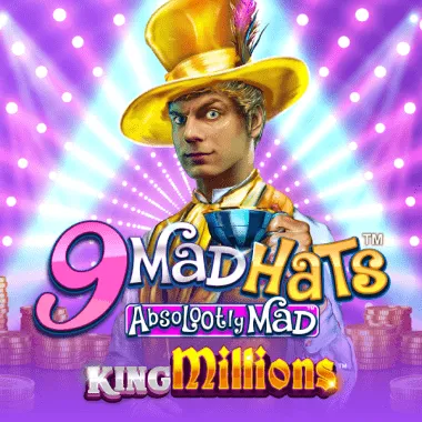 9 Mad Hats King Millions game tile