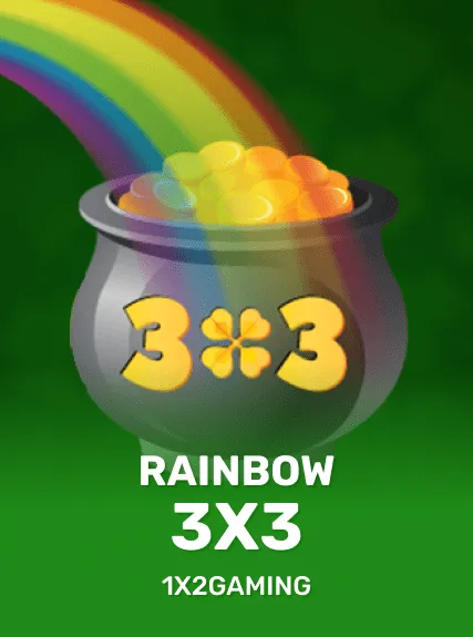 Rainbow 3X3 game tile