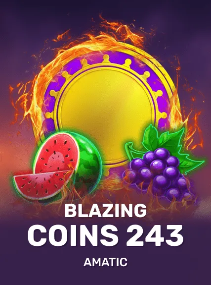 Blazing Coins 243 game tile