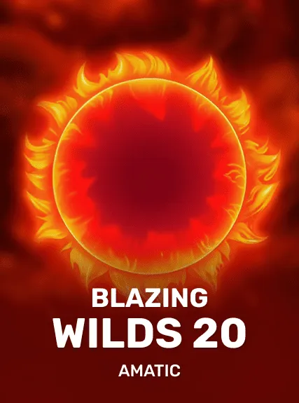 Blazing Wilds 20 game tile