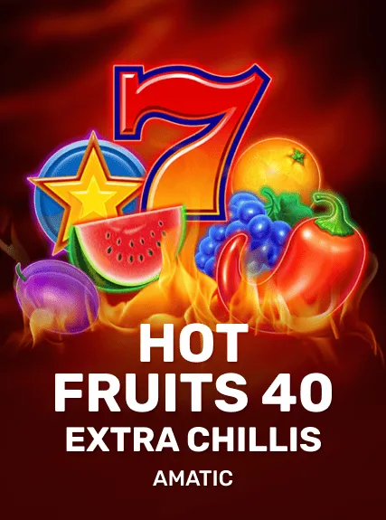 Hot Fruits 40 Extra Chillis game tile