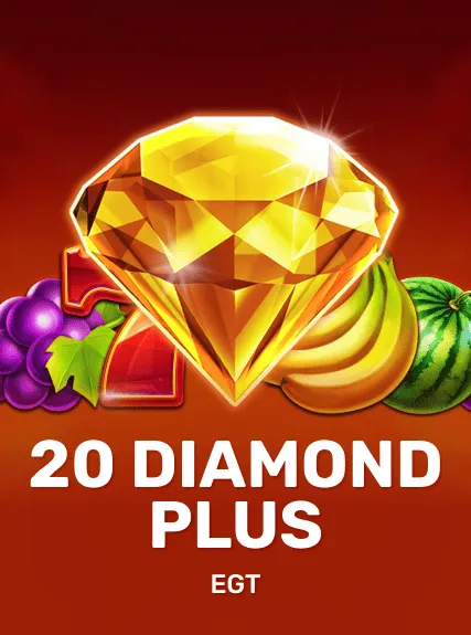 20 Diamond Plus game tile