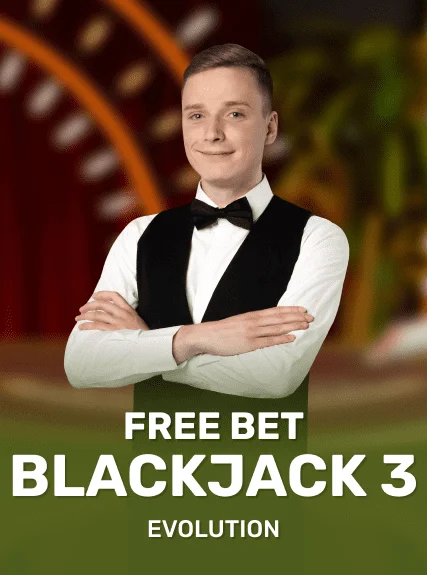 Free Bet Blackjack 3 game tile