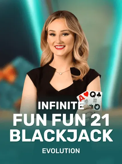 Infinite Fun Fun 21 Blackjack game tile