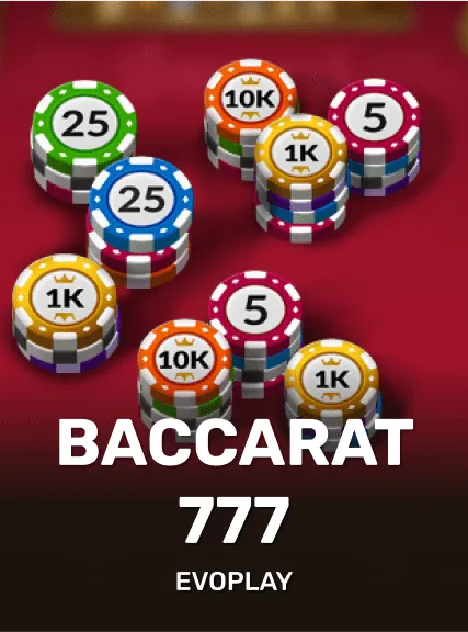 Baccarat 777 game tile