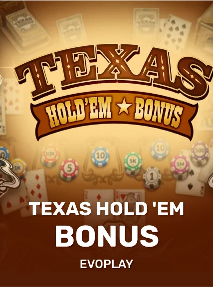 Texas Hold 'em Bonus game tile