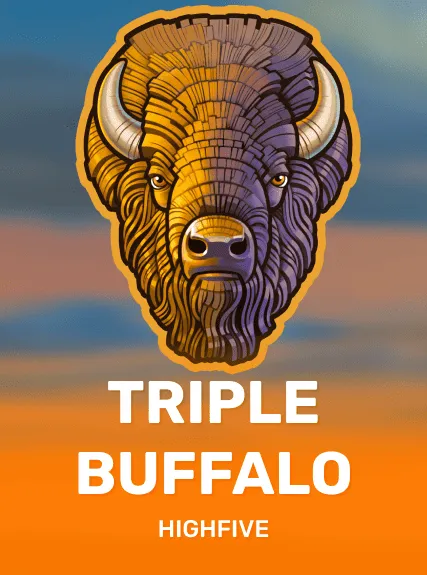 Triple Buffalo game tile