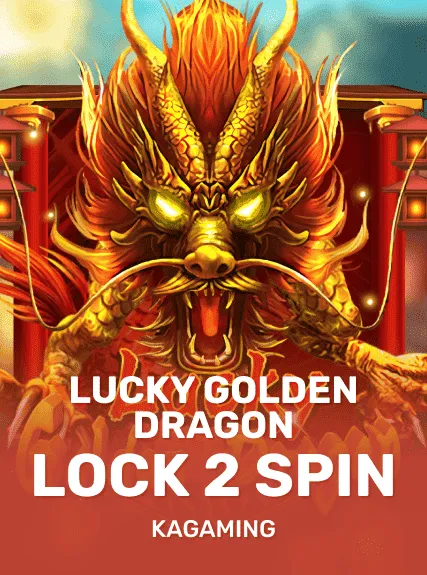 Lucky Golden Dragon Lock 2 Spin game tile