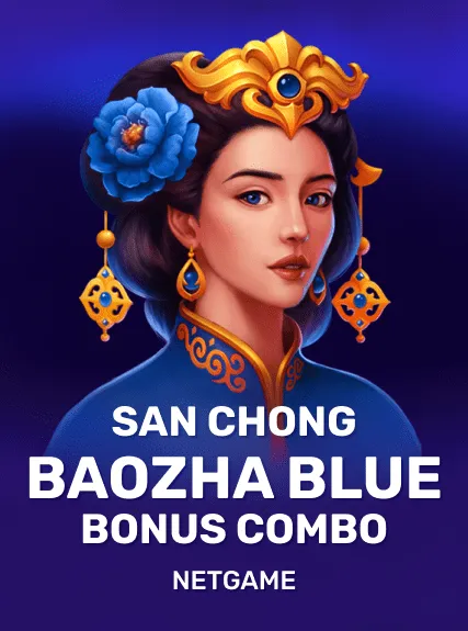 San Chong BaoZha Blue: Bonus Combo game tile