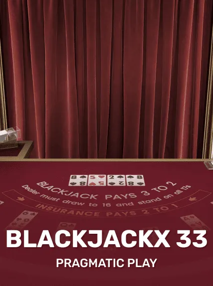 BlackjackX 33 game tile