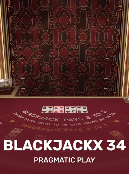 BlackjackX 34 game tile