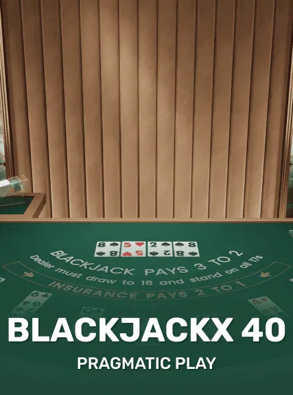 BlackjackX 40 game tile