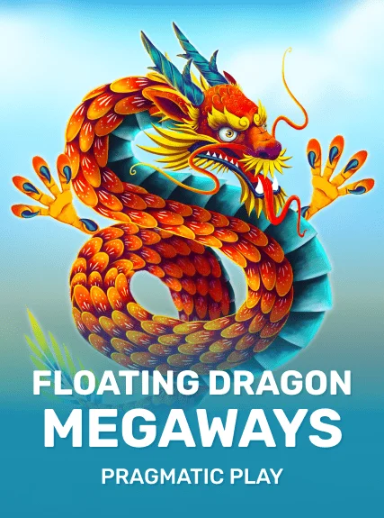 Floating Dragon Megaways game tile