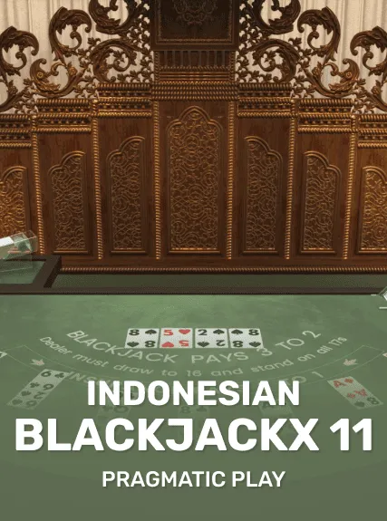 Indonesian BlackjackX 11 game tile