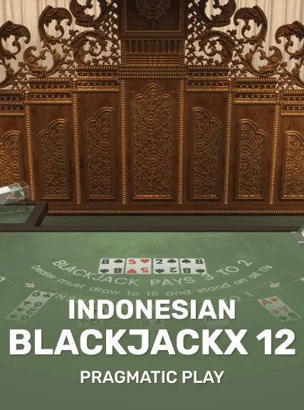 Indonesian BlackjackX 12 game tile