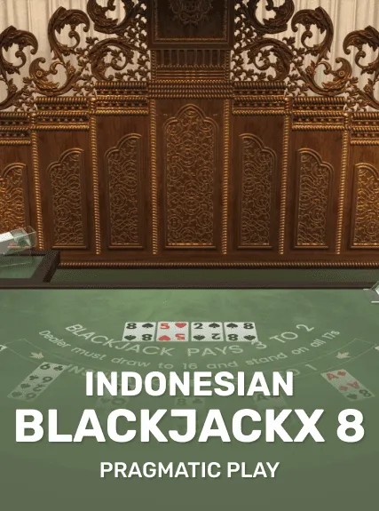 Indonesian BlackjackX 8 game tile