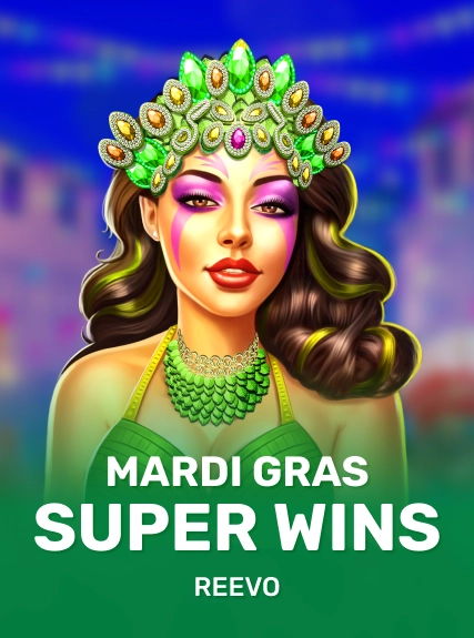 Mardi Gras Super Wins game tile