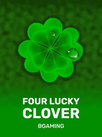 Four Lucky Clover game tile