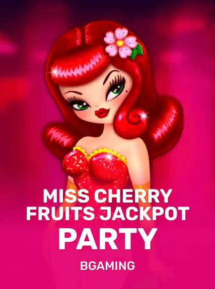 Miss Cherry Fruits Jackpot party game tile