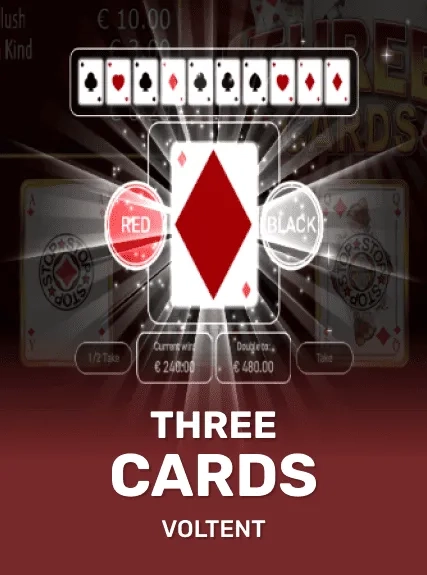 Three Cards game tile