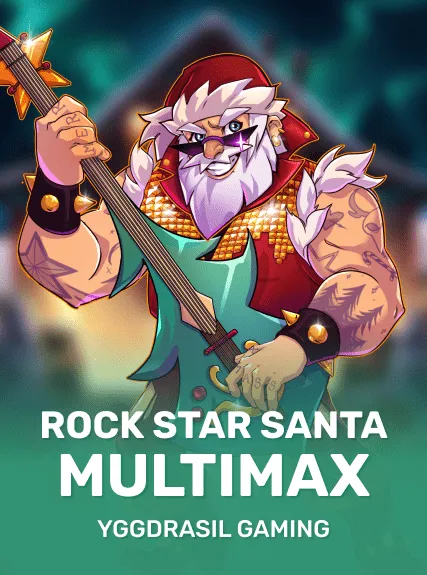 Rock Star Santa Multimax game tile