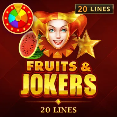 Fruits&Jokers: 20 lines game tile