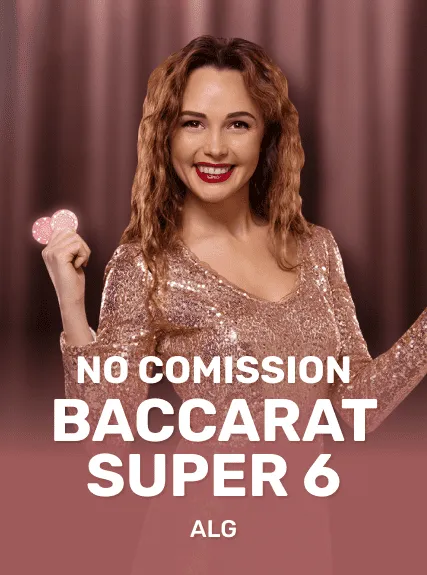 No Comission Baccarat Super 6 game tile