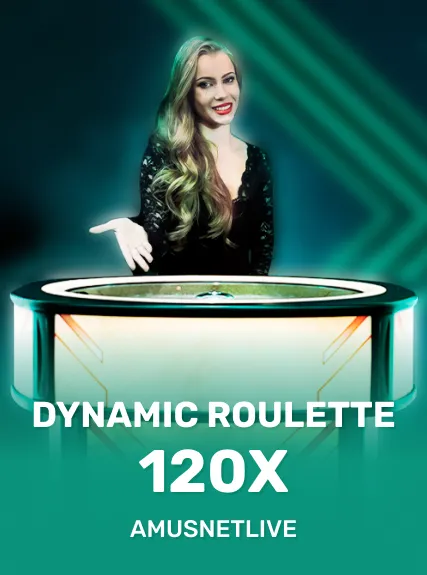 Dynamic Roulette 120x game tile