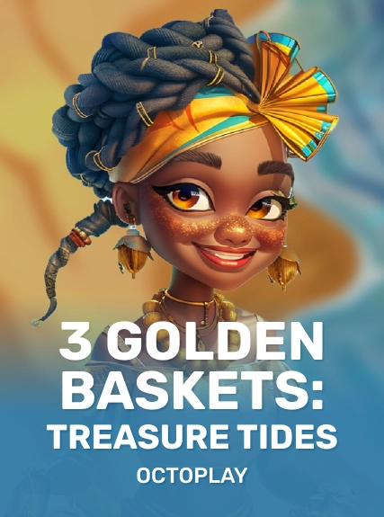 3 Golden Baskets: Treasure Tides game tile