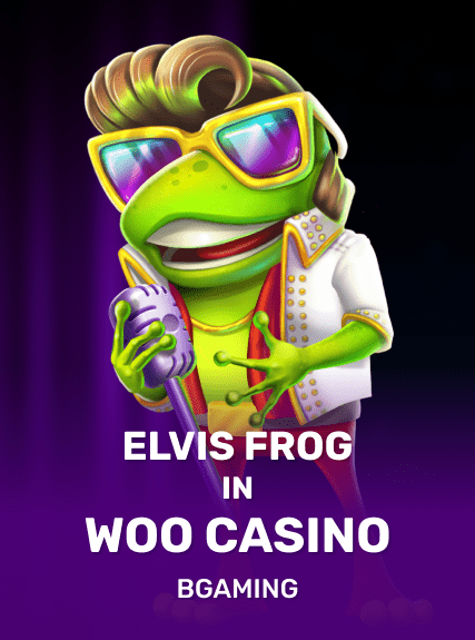 Elvis Frog In Woo Casino game tile