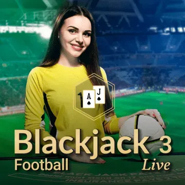 Football Blackjack 3 game tile