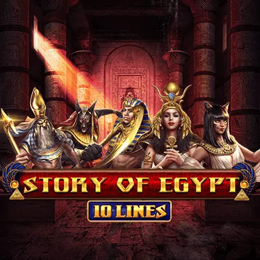 Story Of Egypt 10 Lines game tile