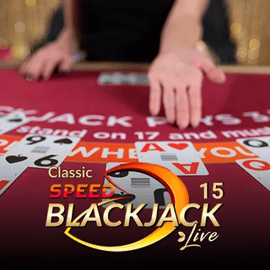Classic Speed Blackjack 15 game tile