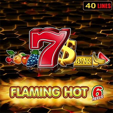 Flaming Hot 6 Reels game tile