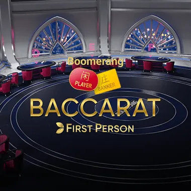 Boomerang First Person Baccarat game tile