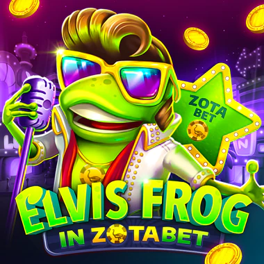 Elvis Frog in Zotabet game tile